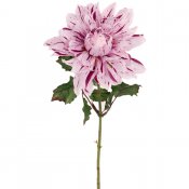 Rosa dahlia konstblomma 45 cm hög