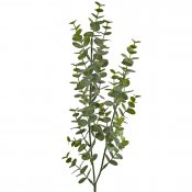 Grön eucalyptus kvist - Konstblomma 74 cm