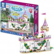 Lego Försvarsmur med riddare - Princessan Haneke Kompatibla Byggklossar - Zhegao QL1103