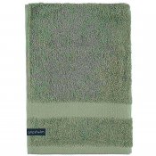 mossgrön handduk frotte från gripsholm - 70x50