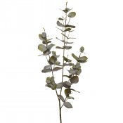 Konstväxt Kvist med eucalyptus - gröna blad - 70 cm