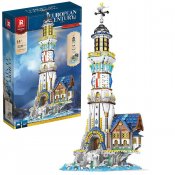Lego lighthouse - Medeltida fyr medieval town - Reobrix 66028