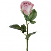 Lila ros konstblomma - 50 cm