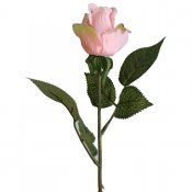 Rosa ros 48 cm hög - konstblomma, konstväxt