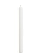 Vita stearinljus 30 cm höga - Dopljus 3 cm breda