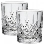 Whiskyglas i kristall 2-pack - Klarglas 30 cl