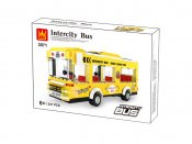 Intercity Bus - Great Vehicles - 231 Bitar - Kompatibla Byggklossar