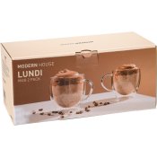 Kaffeglas 2-Pack - Lundi - Modern House