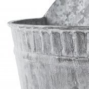 Väggampel Kruka Fenix Antik L - Grå Vit B26xD18xH32