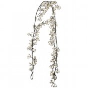 Girlang med Vita bär med is, frost - 190 cm lång från Mr Plant