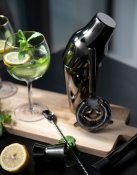Barset Sontell 3 Delar - Gun Metal  - Mätglas Shaker Cocktailsil