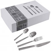 Bestick-set 12 kuvert - Borstad Stål - Edda - Modern House