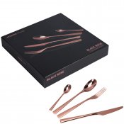 Bestick 24 Delar - Black Rose - Modern House