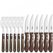 Biffbestick 12 Delar - Tramontina Churrasco Polywood Jumbo XL