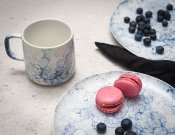 Assiett Effect - Blå - Ø20cm  Stiernholm