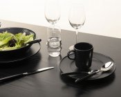 Pastatallrik Black Satin - Svart Ø25cm