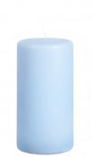 Breda Blockljus Ljusblå, blå 15 cm