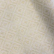 Löpare Lyngby - Ljus Gul Beige 140x40 cm