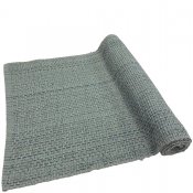 Blå-grön Bordslöpare oda dusty olive - 140x40 cm holmen design