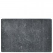 Marmormönstrad bordstablett i plast - Mörkgrå, grå 43,5 x 28,5 cm