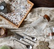 Bricka Sunny - Natur Beige - 38x28cm