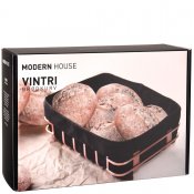Brödkorg Vintri Svart Koppar - Modern House 25,5x18,5 cm