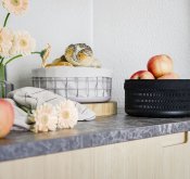 Brödkorg Lundi Svart - Stål Ø23cm - Modern House
