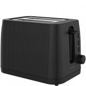 Brödrost Select från Sabor. Svart och smulbricka under