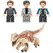 Dinosaurieflykt med Transport och Vakttorn - Dinosaur World - Kompatibla Byggklossar 582 bitar