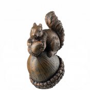Ekorre eller Fågel Dekoration - 10.5cm - Välj Variant