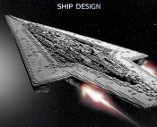 Executor Super Star Destroyer Dreadnought - 7588 Bitar - Kompatibla Byggklossar