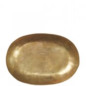 Fat Lyra Oval M - Mässing 29x20x3cm