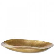 Fat lyra i mässing - oval 34x25 cm från Affari