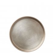 Fat Lyra Rund M - Silver 13,5 cm