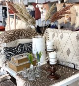 Ljusstake Blockljus Minsk Koppar S - Ø11X15 cm