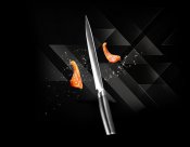 Filétkniv Brusletto - Blad 23cm - Stål och Komposit