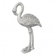 Flamingo Palma i silver - 26,5 cm hög