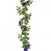 Blomma för dagen Blå girlang - 120 cm