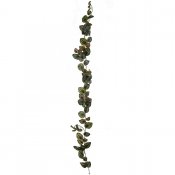 Girlang med mörkgröna peperomia mörkt gröna blad - 180 cm lång