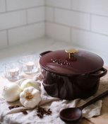 Gjutjärnsgryta Sabor 6,7L - Zinfandel Ø28CM