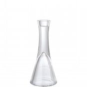 Ljusstake i glas - Modern design 18 x 8 cm