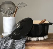 Gjutjärnsgryta Sabor 4,4L - Svart  Ø24CM