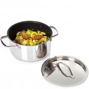 Gryta Rix 3,2l Stål Blank - Modern House  Ø20CM