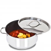 Gryta Rix 4,7l Stål Blank - Modern House  Ø24CM