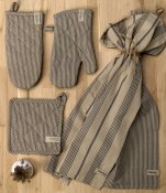 Kökshandduk 2-Pack Ella Eco Beige - Noble House GOTS