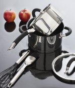 Gryta 2L Kitchen Essentials Master - Stål Ø18cm H10cm