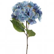 Blå hortensia konstblomma 45 cm hög