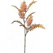Höstlöv Rönn-kvist i mörk orange och gul - 60cm hög från mr Plant