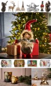 Jultroll Nisse - Röd Brun - 43cm