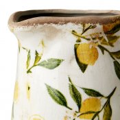 Kanna Lemona M - Vit Grön Gul - H23 cm